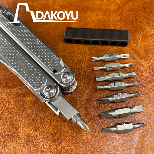 DAKOYU 1/4" Double-Sided Bit Kit